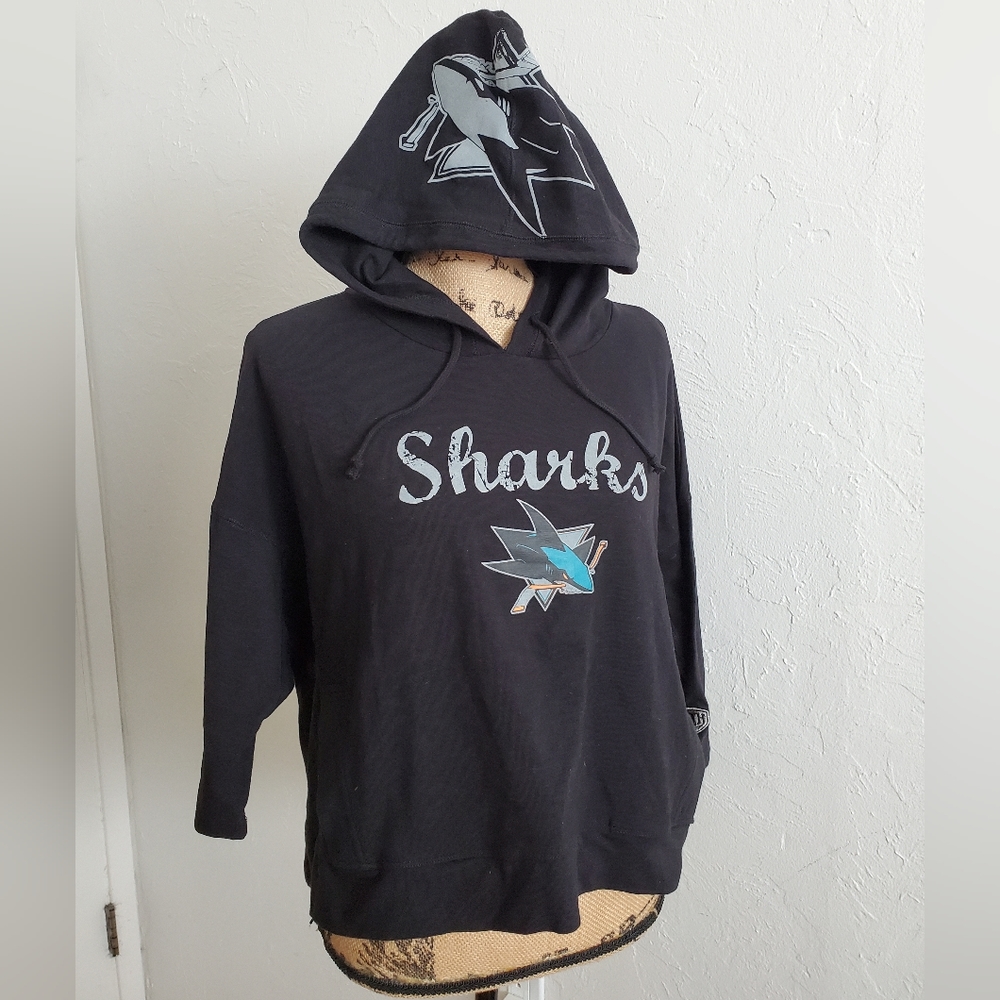 San Jose Sharks Cropped Hoodie